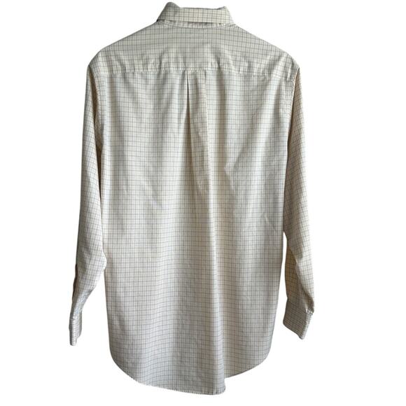 Brooks Brothers Mens Shirt S Yellow Check Button Up Preppy Classic Office Travel - Picture 3 of 11